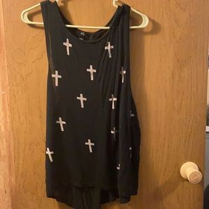 FullTilt Backless Cross Top